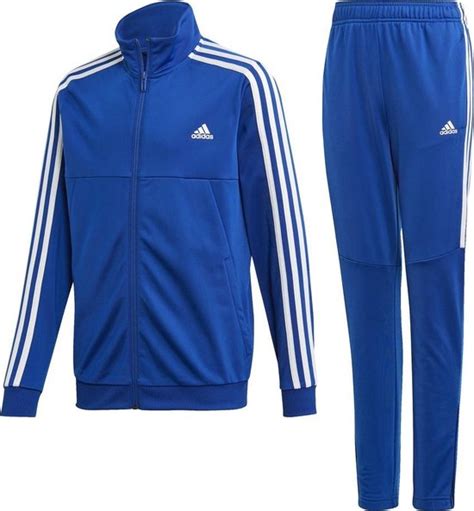 blauwe adidas trainingspak